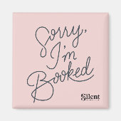 スクエアマグネットを予約してごめんなさい マグネット (正面)