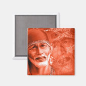 スクエアマグネット – サイババ マグネット (正面/裏面)