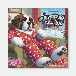 スクエアマグネット/バレンタインテーマ マグネット