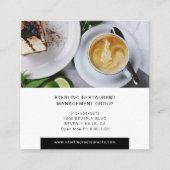 スクエアミニマルプロフェッショナル スクエア名刺 (正面)