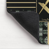 スクエアモダン&コンパスマソニック マウスパッド (コーナー)