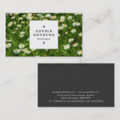 スクエアラベル03a -デイジーメドウ 名刺 (正面/裏面)