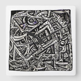 スクエアワン、バイブライアン・ベンソン スクエア壁時計