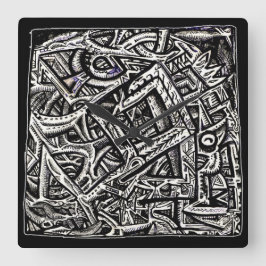 スクエアワン、バイブライアン・ベンソン スクエア壁時計