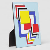 スクエアーズ・アブストラクト フォトプラーク (側面)