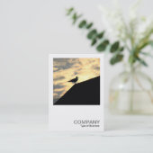 スクエア写真0514 – ニシン・ガルサンセット 名刺 (スタンド正面)