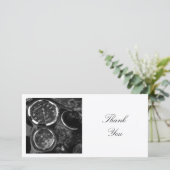 スクエア写真 – クラシックMotorbike サンキューカード (スタンド正面)