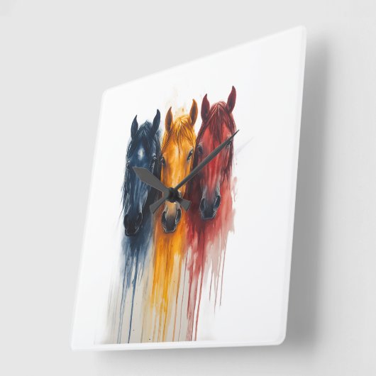 .. スクエア壁時計 (傾斜)