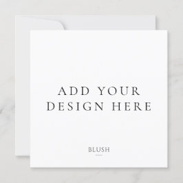 スクエア招待状の印刷 招待状