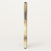 スクエア柄のセピア調 Case-Mate iPhoneケース (裏面/右)