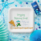 スクエア紙プレートフロギングおいしいポルトガル ペーパープレート (パーティー)