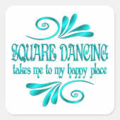 スクエア踊りハッピープレイス スクエアシール (正面)