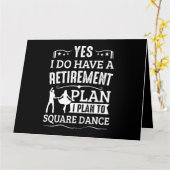 スクエア踊りマイカーディオスクエアダンス カード (黄色い花)