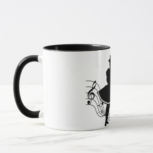 スクエア踊り マグカップ (左)