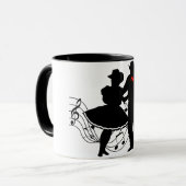 スクエア踊り マグカップ (正面左)