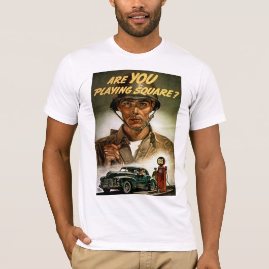 スクエア遊か? Tシャツ (正面)