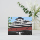 スクエア鉄道。 Santa Rosa、Ca. ポストカード (スタンド正面)