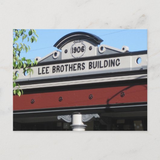 スクエア鉄道。 Santa Rosa、Ca. ポストカード (正面)