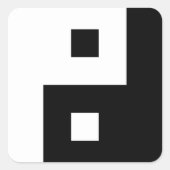 スクエア陰陽 スクエアシール (正面)