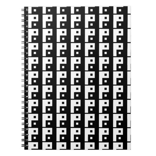 スクエア陰陽 ノートブック (正面)