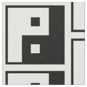 スクエア陰陽 ファブリック (クローズアップ)