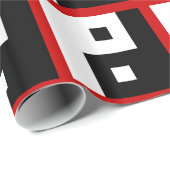 スクエア陰陽 ラッピングペーパー (ロールコーナー)