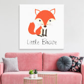 スクエア キャンバス - リトル ブレイブ (インサイチュ (リビング))