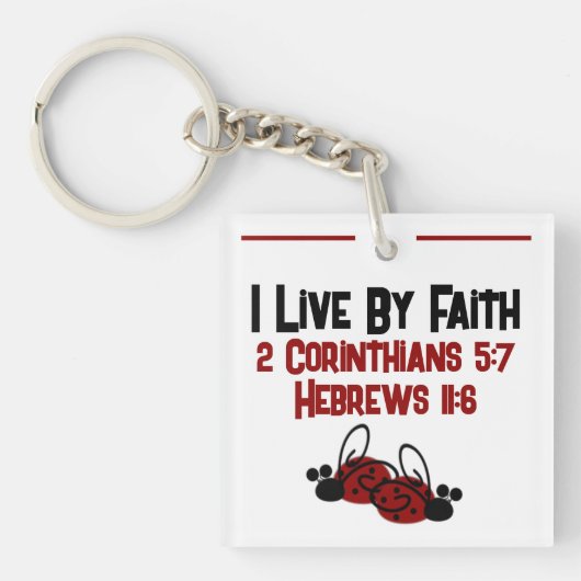 スクエア(両面) キーホルダー (正面)