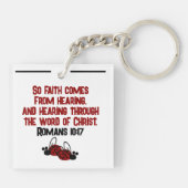 スクエア(両面) キーホルダー (裏面)