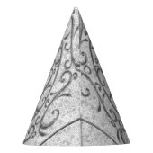 スクエレガントロール写真挿入パーティーハパーソナライズされたット パーティーハット (裏面)