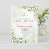 スクシュマニ・サヒブ経の招待状（デジタル） 招待状 (スタンド正面)