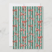 スクスお洒落グル手引き弓メリークリスマス シーズンカード (裏面)