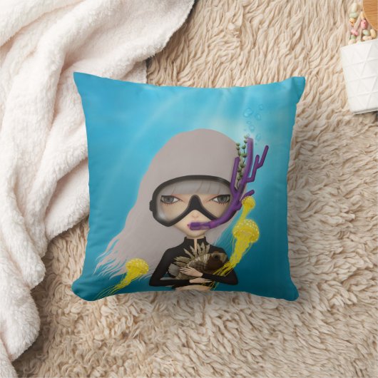 スクバ クッション (ブランケット)