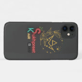 スクプレエレガントエカウルiPhoneケパーソナライズされたース Case-Mate iPhoneケース (裏面(横))