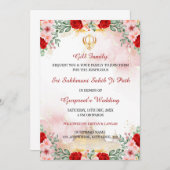 スクマニサヒブパス結婚式招待状 招待状 (正面/裏面)