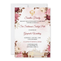 スクマニサヒブパース招待状カードアクンダパス