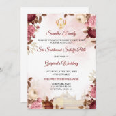 スクマニサヒブパース招待状カードアクンダパス 招待状 (正面/裏面)