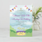 スクマン・サヒブ経文 招待状 1歳の誕生日 (スタンド正面)