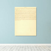 スクライバー統計地図 キャンバスプリント (インサイチュ (ウッドフロア))