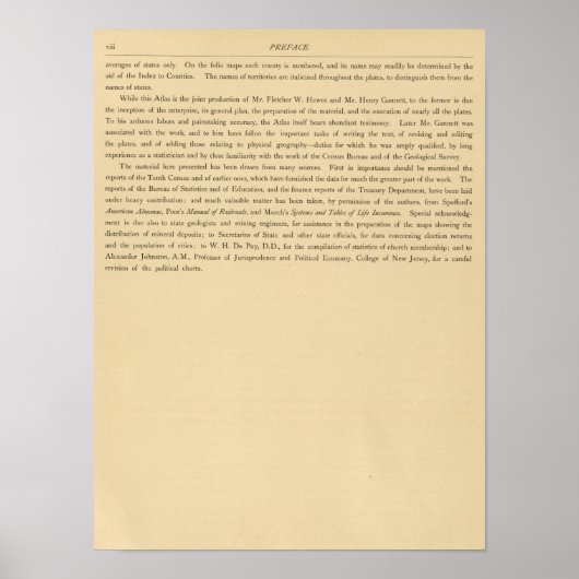 スクライバー統計地図 ポスター (正面)