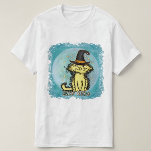 スクラグルズ イエローキャットウィッチ Tシャツ (デザイン正面)