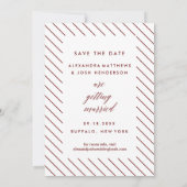 スクラシッククリプト写真日付の保存ポートレート セーブザデート (裏面)