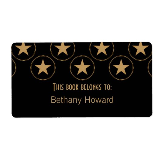 スクラシックター蔵書票 ラベル (正面)