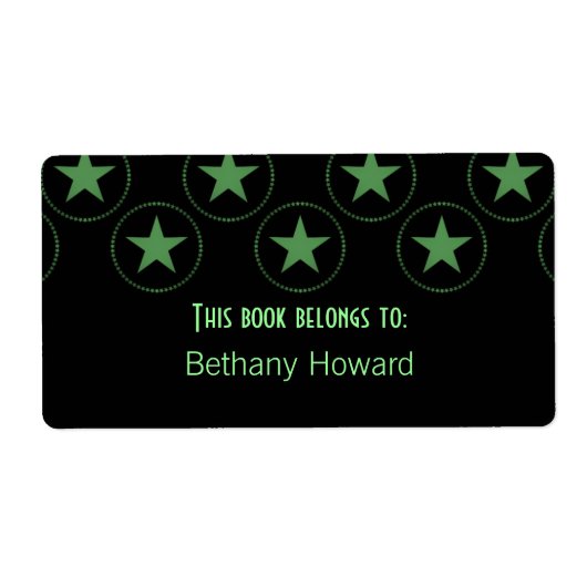 スクラシックター蔵書票 ラベル (正面)