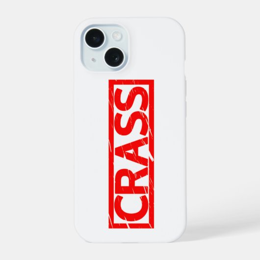 スクラススタンプ iPhone 15ケース (裏面)