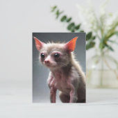 スクラッおもしろいフ動物 ポストカード (スタンド正面)