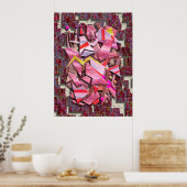 スクラッカラフルプ金属 ポスター (キッチン)