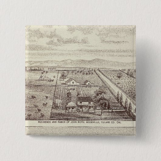 スクラッグス·ランチ·ロス 缶バッジ (正面)