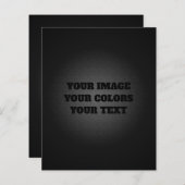 スクラッチから再設計して独自の紙を作成 (正面/裏面)