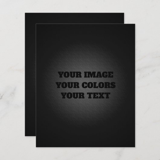 スクラッチから再設計して独自の紙を作成 (正面/裏面)